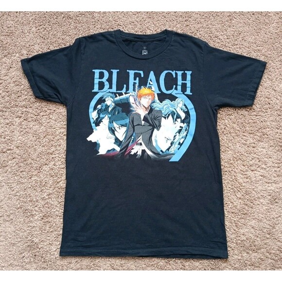 Bleach T-Shirt Men's Small Black Short Sleeve - Picture 1 of 6